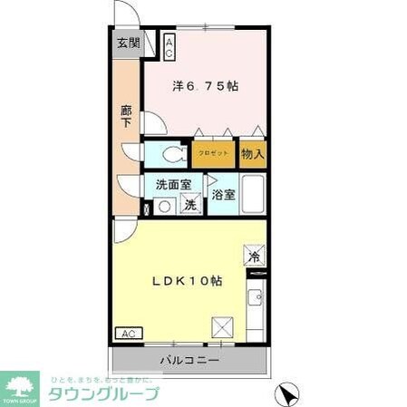 ルクソールの物件間取画像